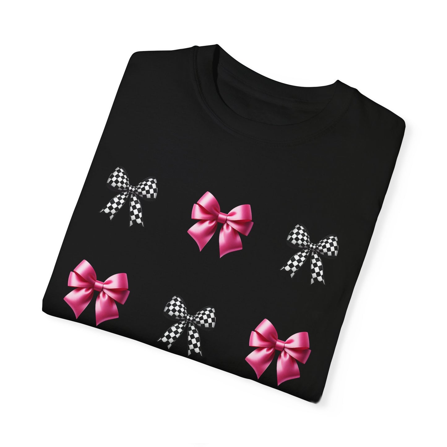Checkered Bow T-shirt