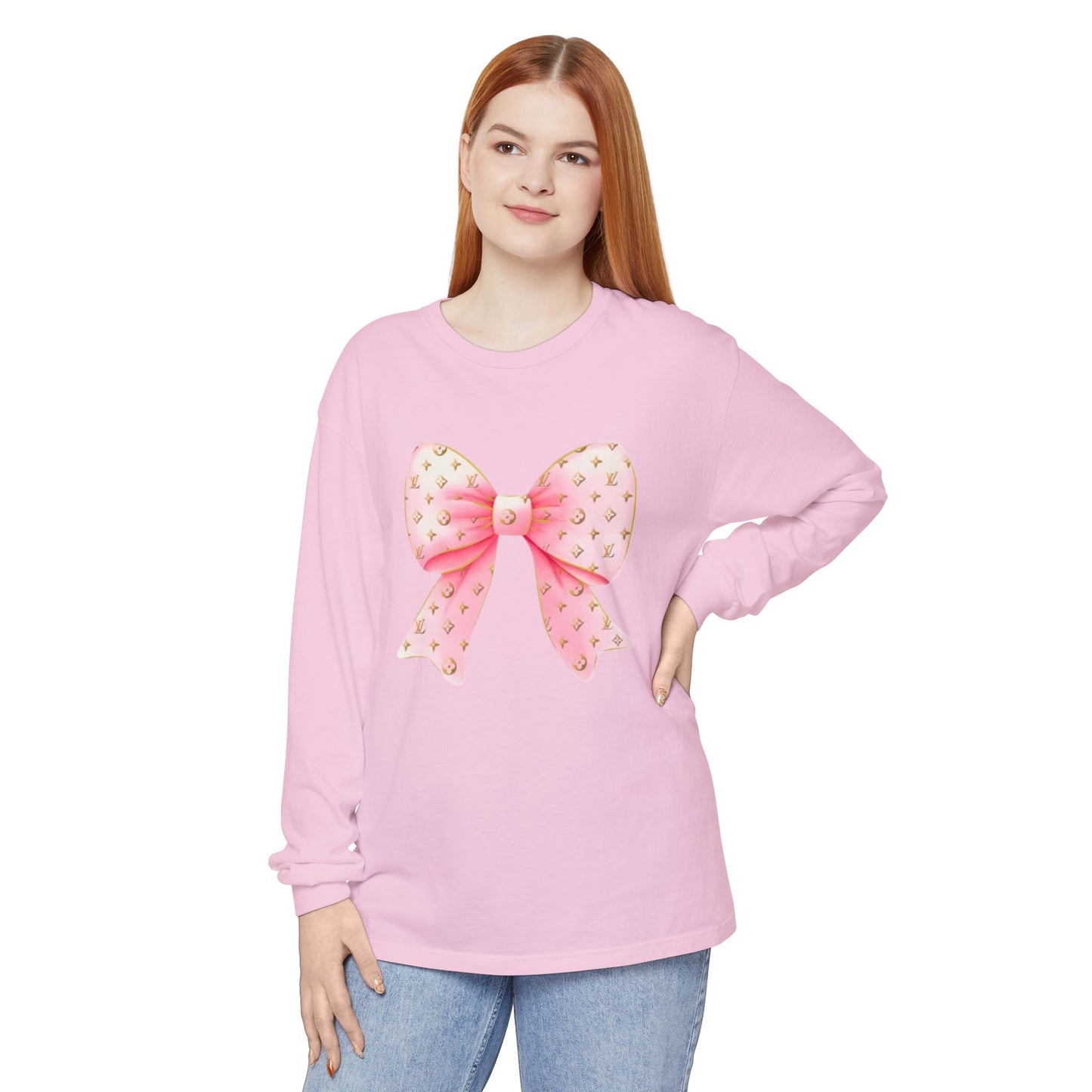 Unisex Garment-dyed Long Sleeve T-Shirt