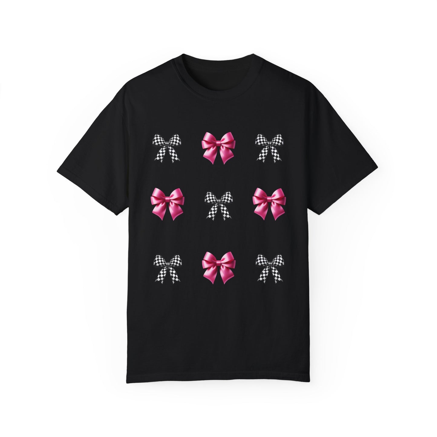 Checkered Bow T-shirt