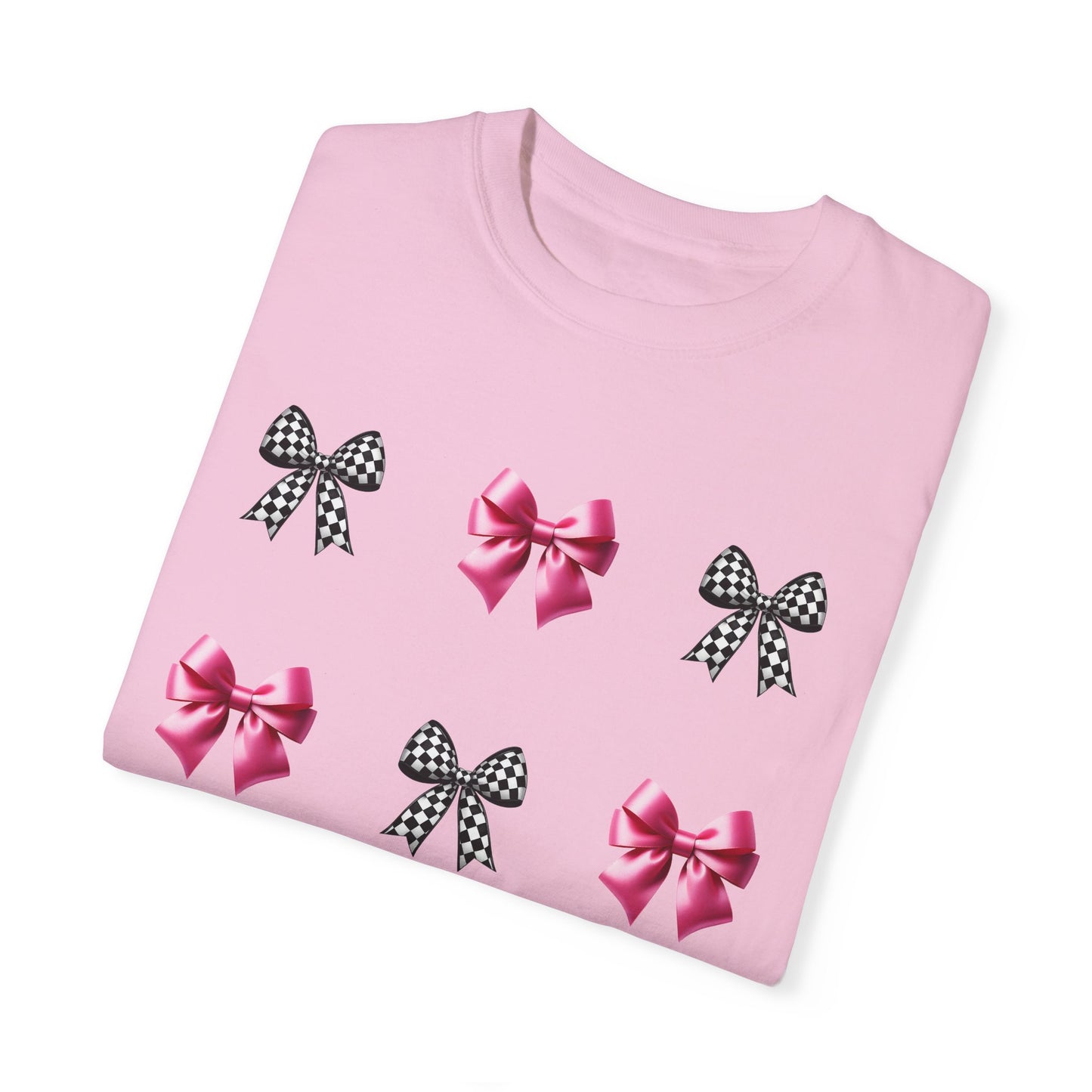 Checkered Bow T-shirt