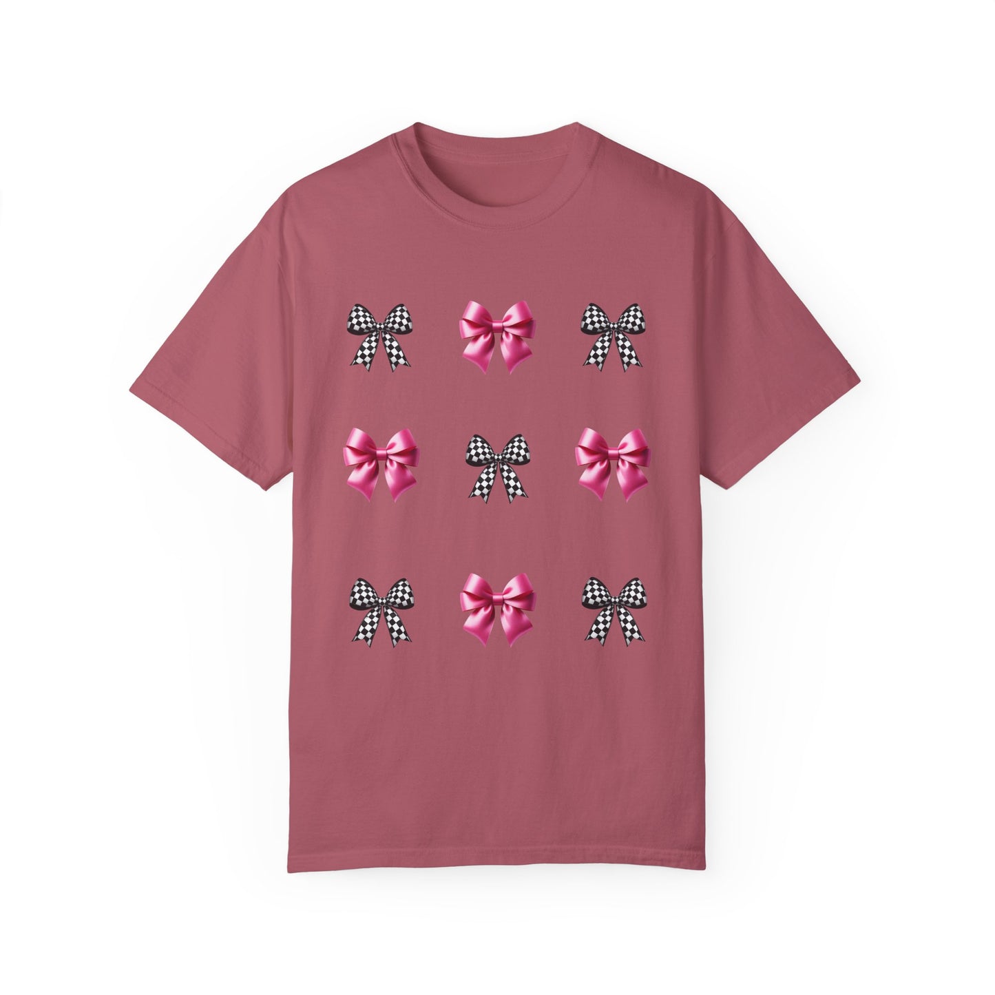 Checkered Bow T-shirt