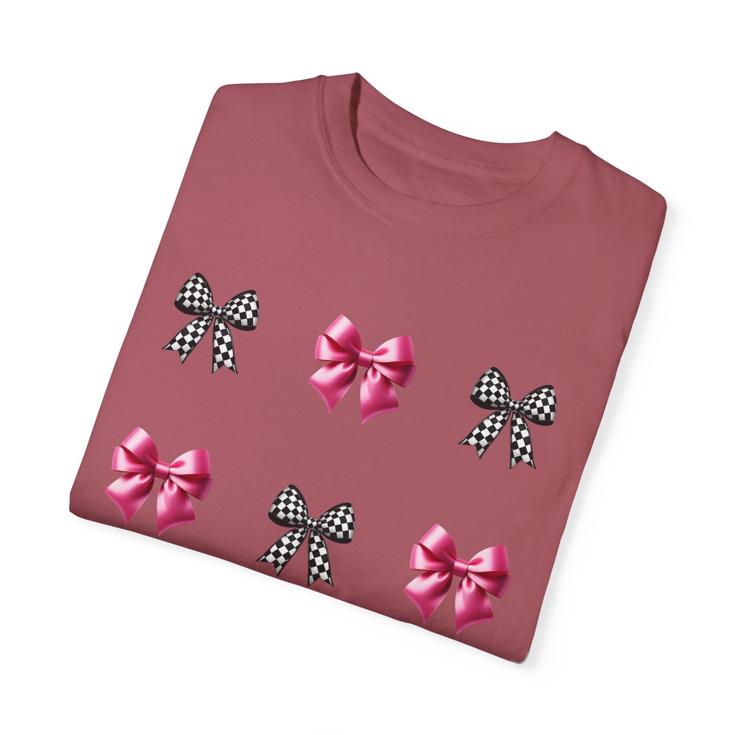 Checkered Bow T-shirt