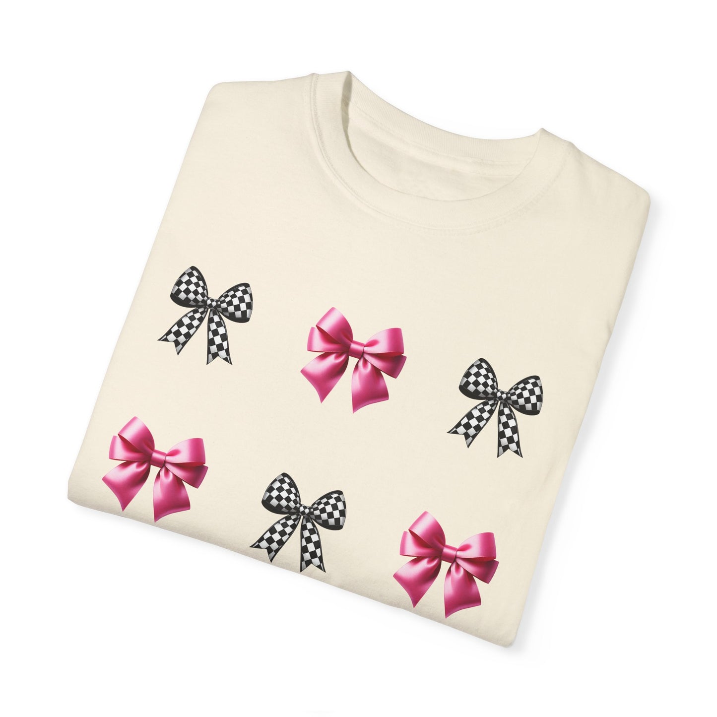 Checkered Bow T-shirt