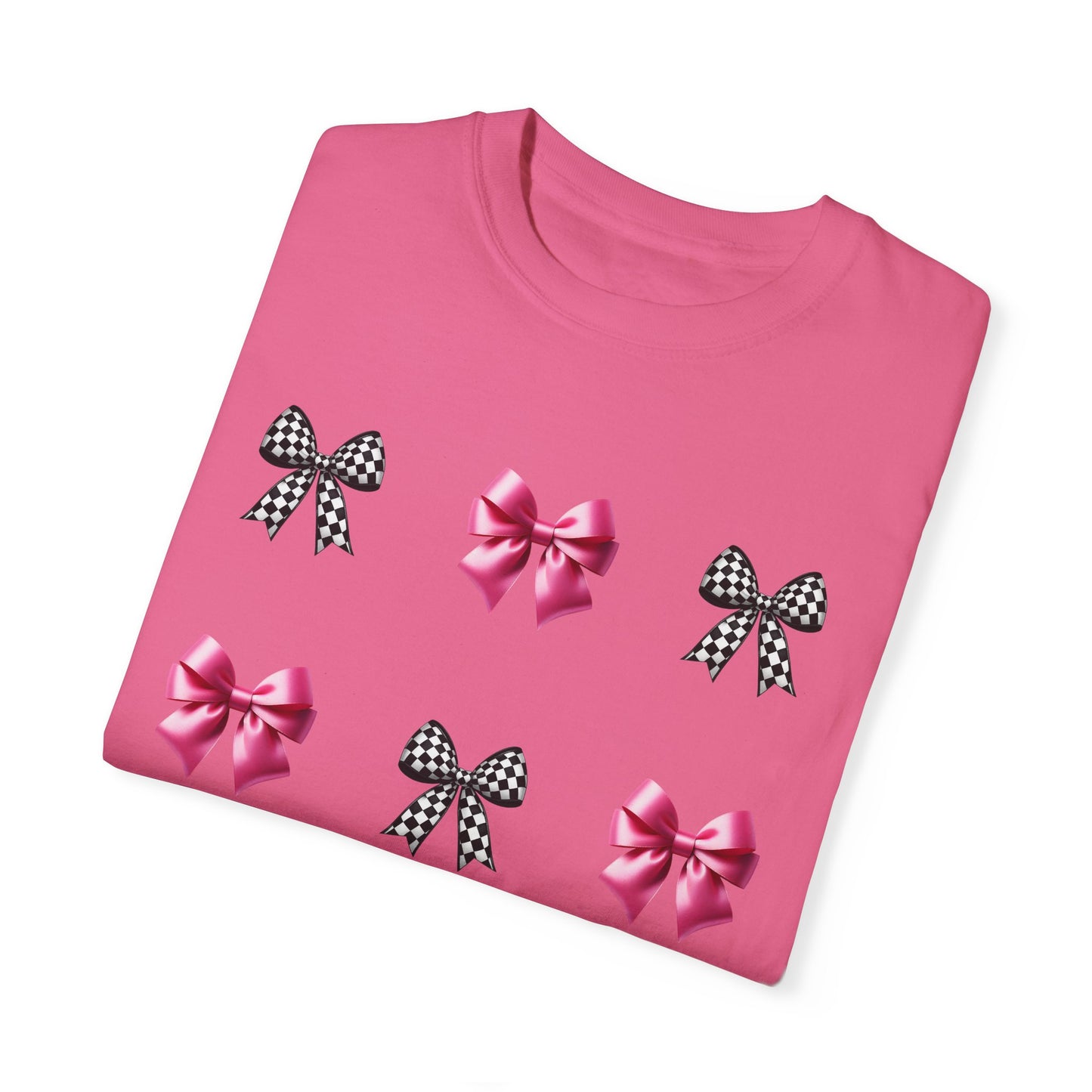 Checkered Bow T-shirt