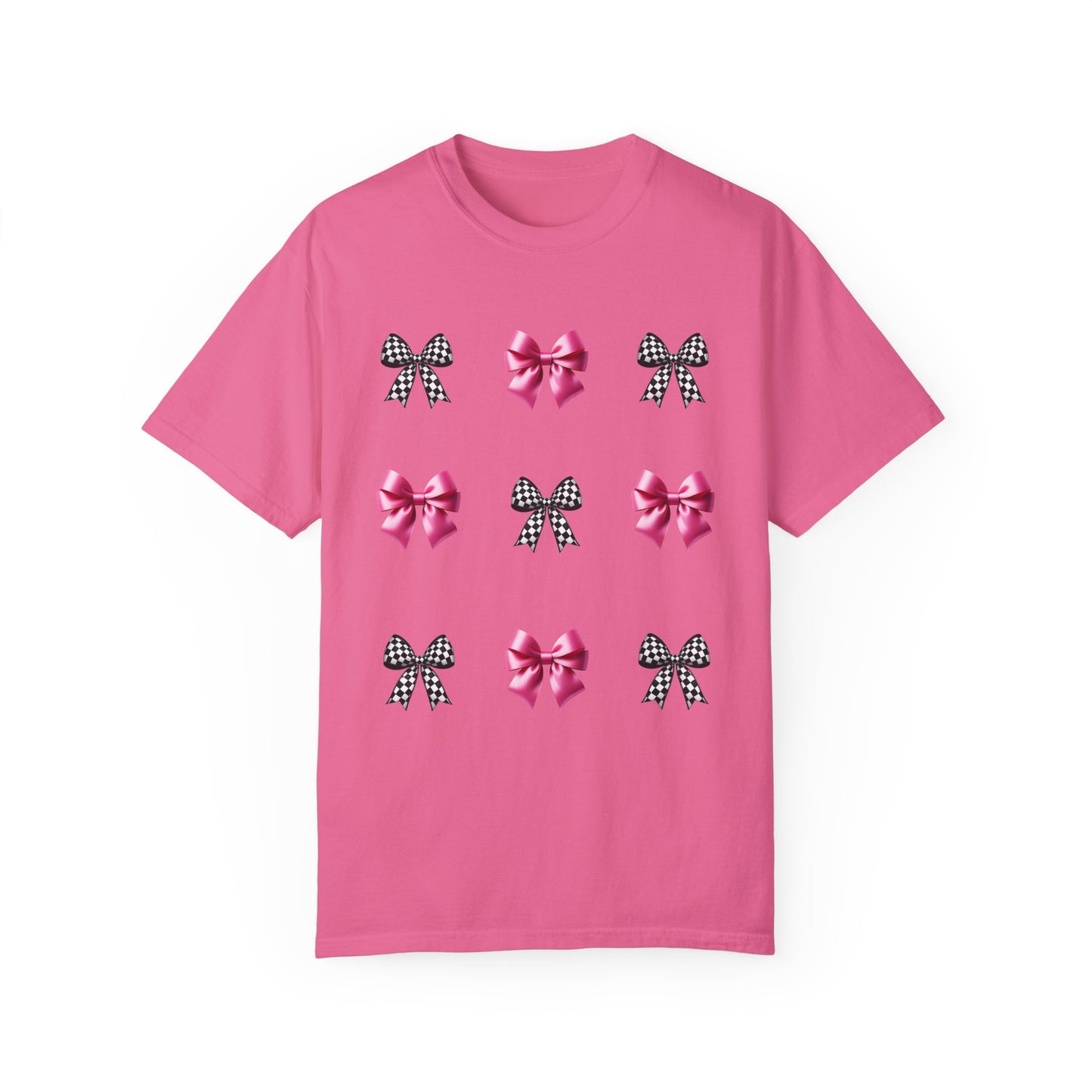 Checkered Bow T-shirt