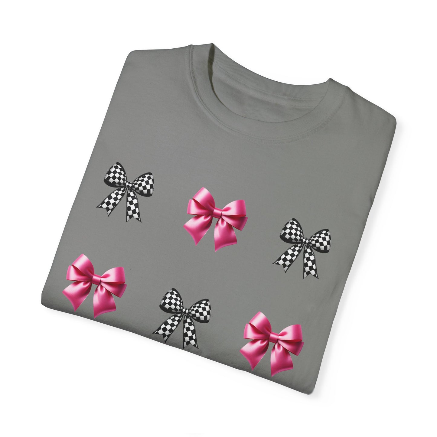 Checkered Bow T-shirt
