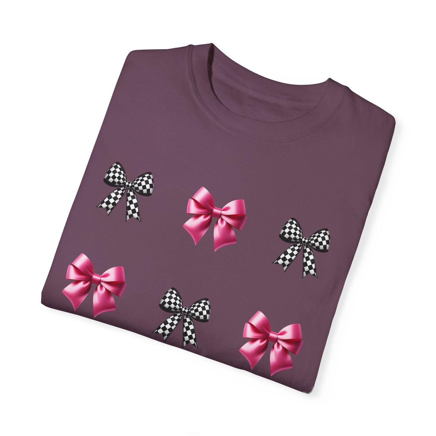 Checkered Bow T-shirt