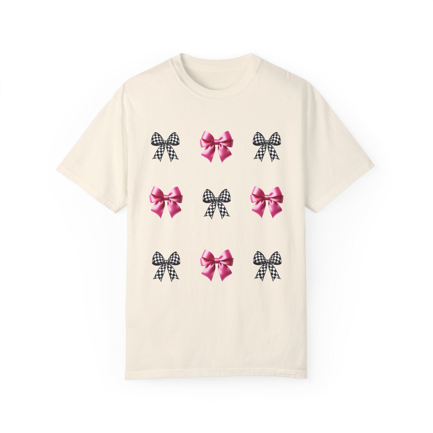 Checkered Bow T-shirt