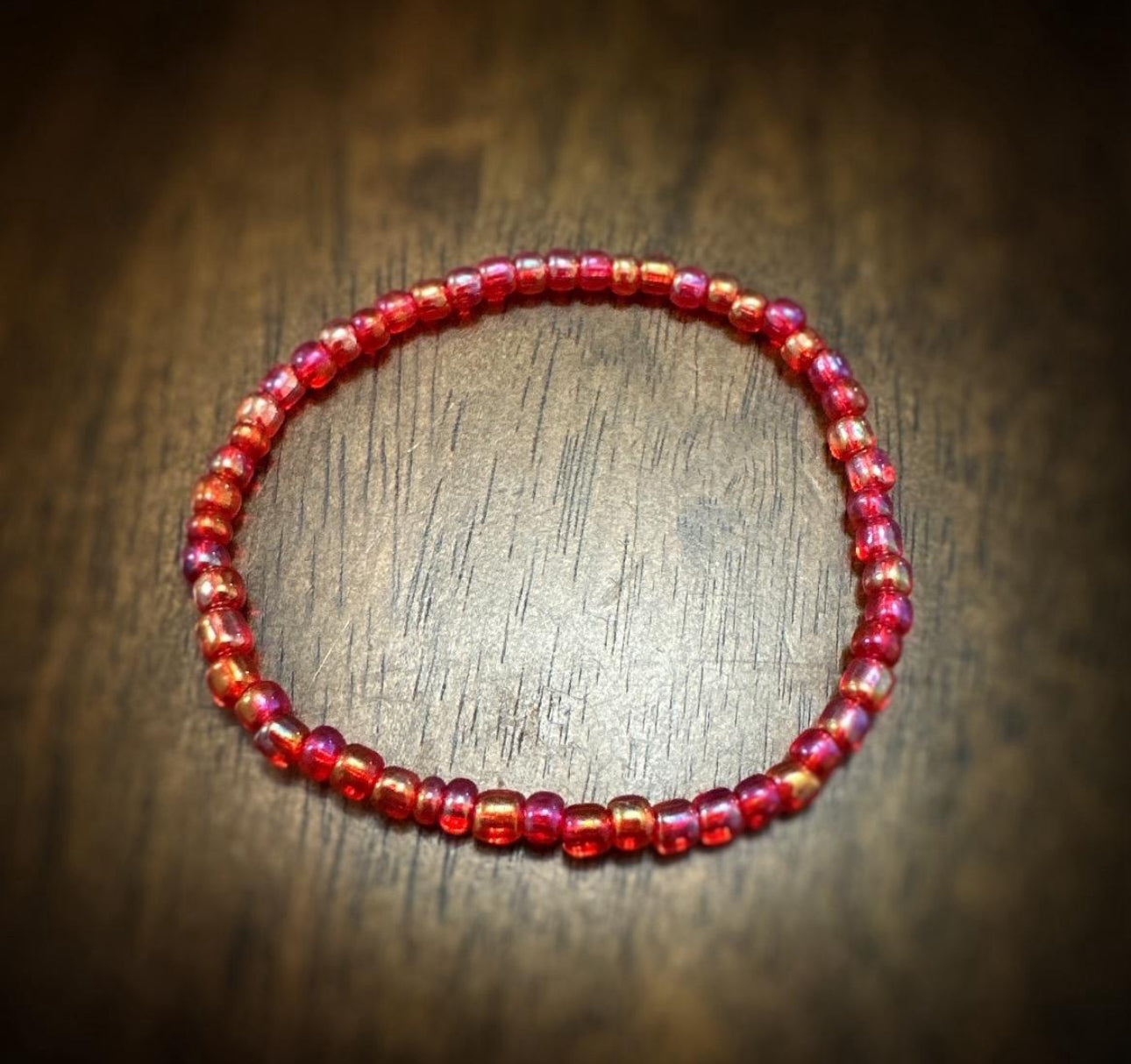 Red Rainbow Bracelet