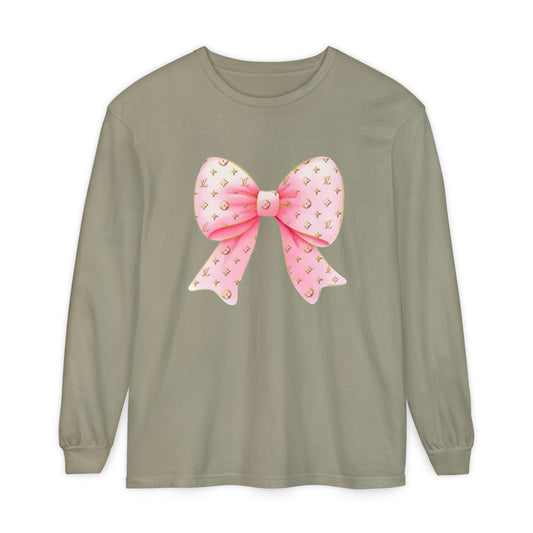 Unisex Garment-dyed Long Sleeve T-Shirt