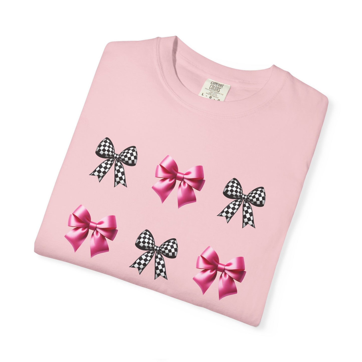 Checkered Bow T-shirt