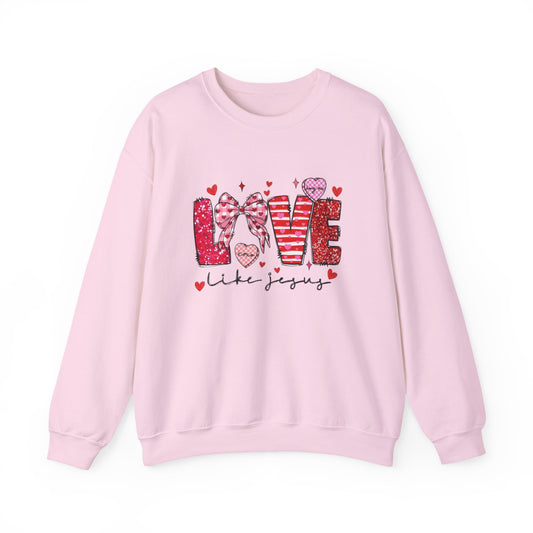 Love Like Jesus Crewneck Sweatshirt