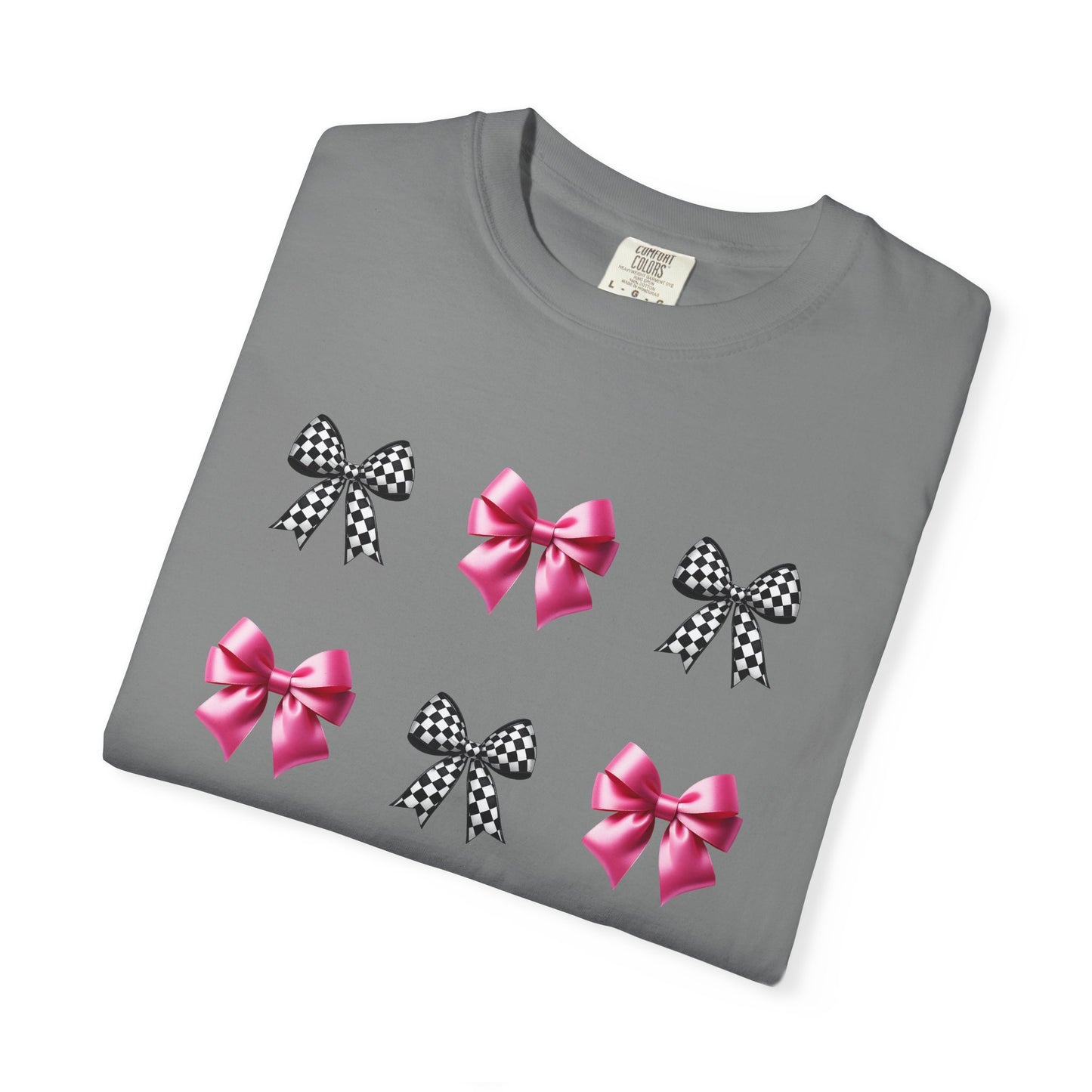 Checkered Bow T-shirt