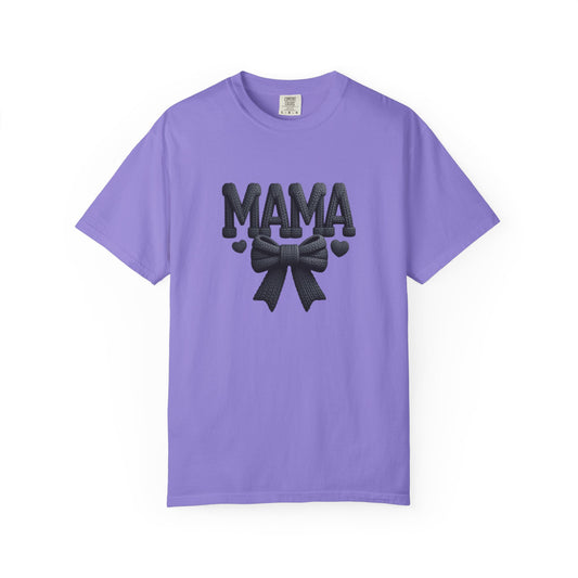 Mama Faux Quilted Design Comfort Colors T-shirt