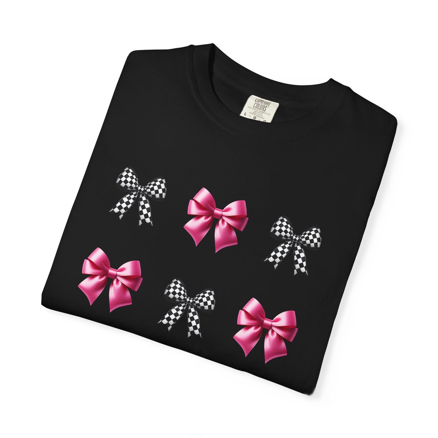 Checkered Bow T-shirt