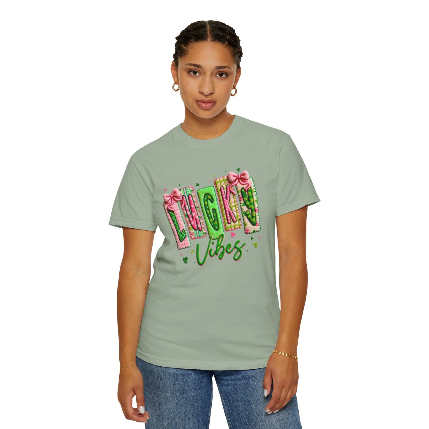 Lucky Vibes Comfort Colors T-shirt