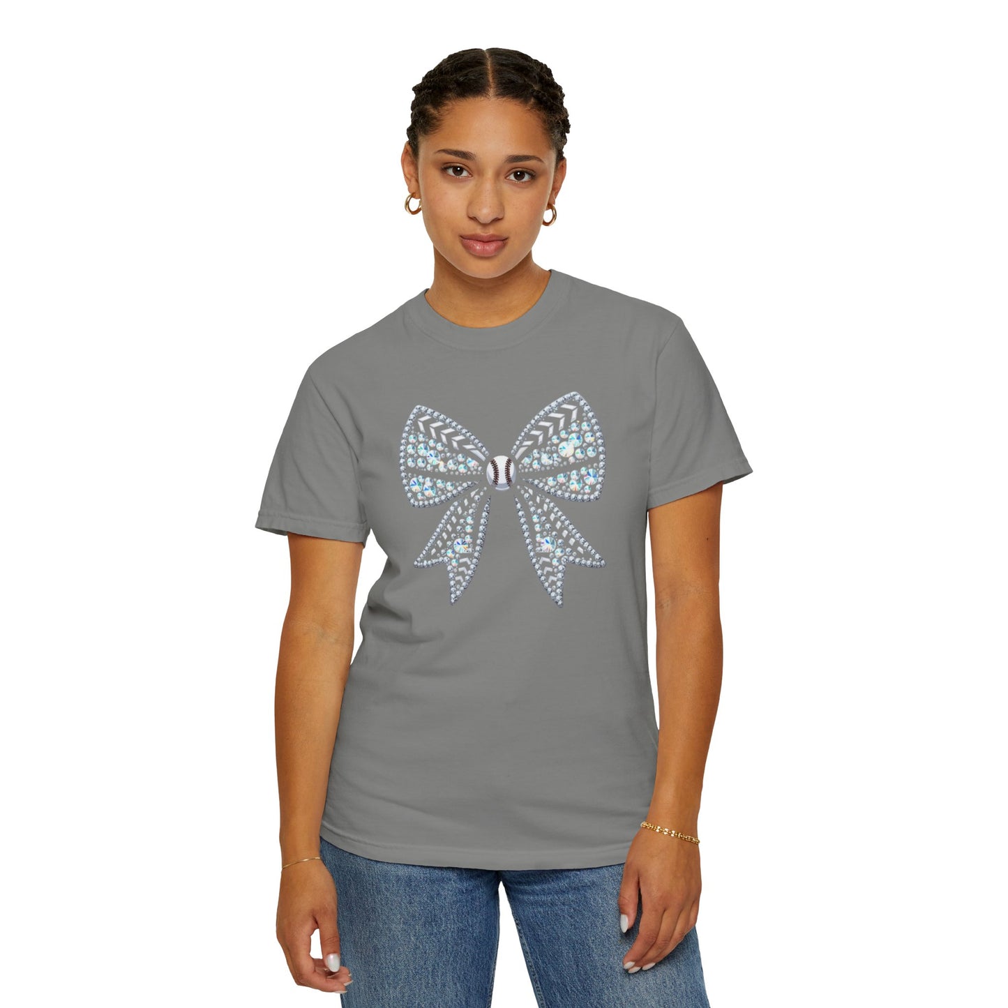 Rhinestone Baseball T-shirt