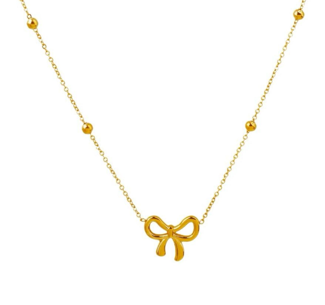 Bow Tie Necklace