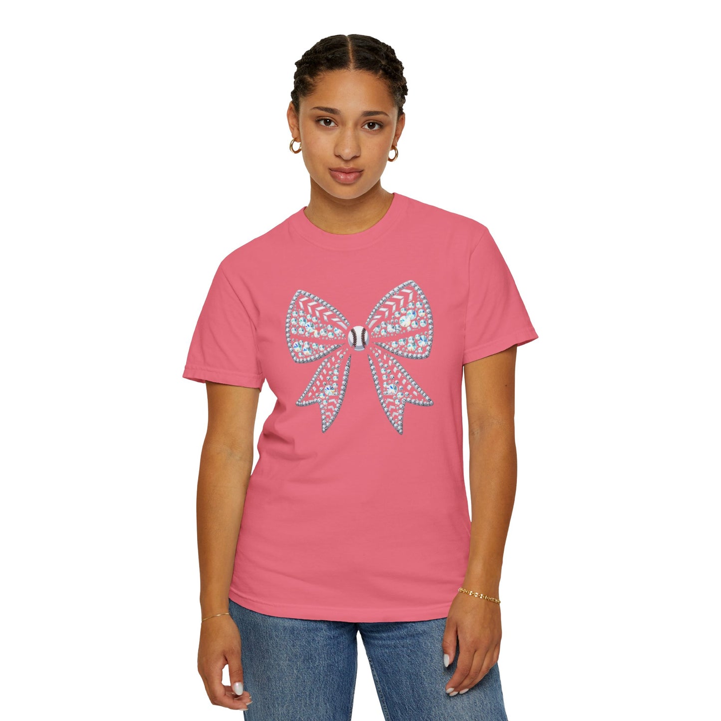 Rhinestone Baseball T-shirt