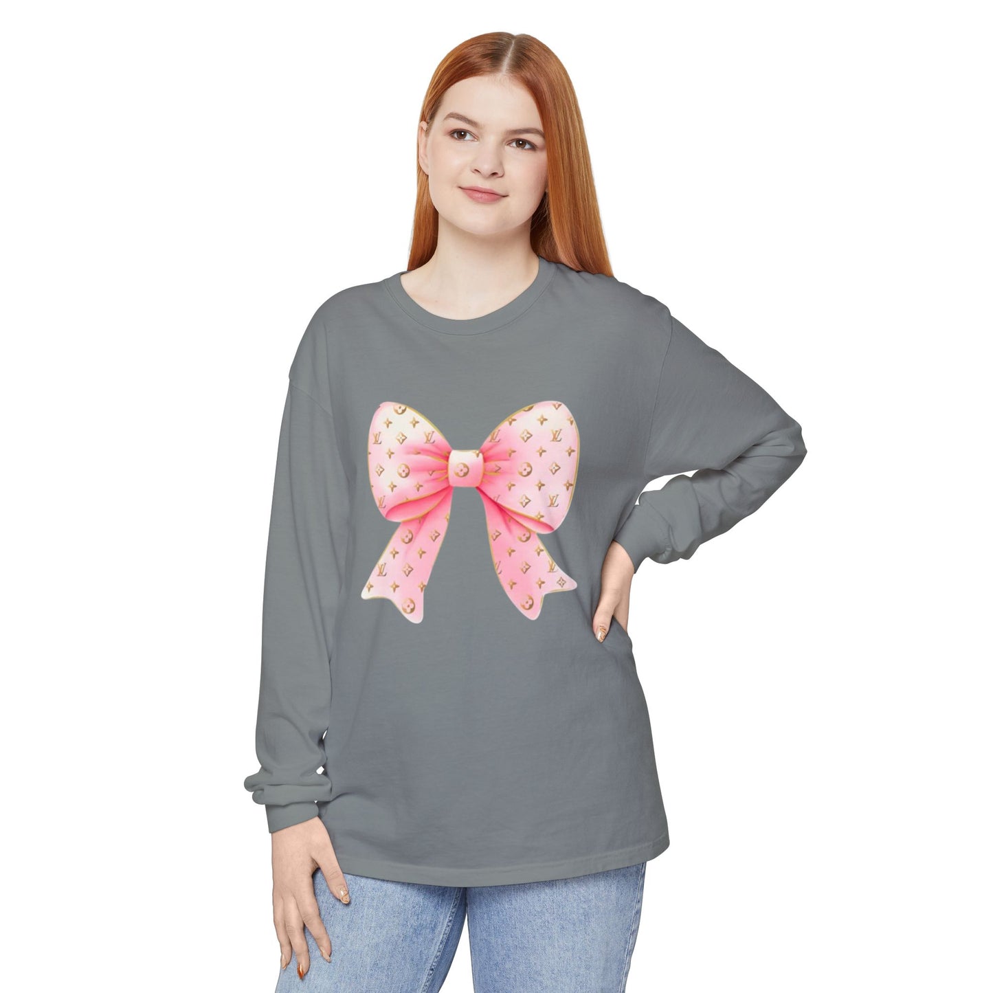 Unisex Garment-dyed Long Sleeve T-Shirt