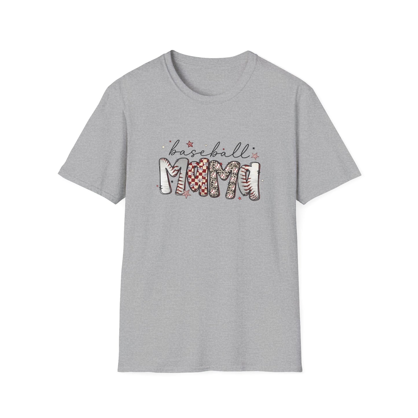 Baseball Mama Softstyle T-Shirt