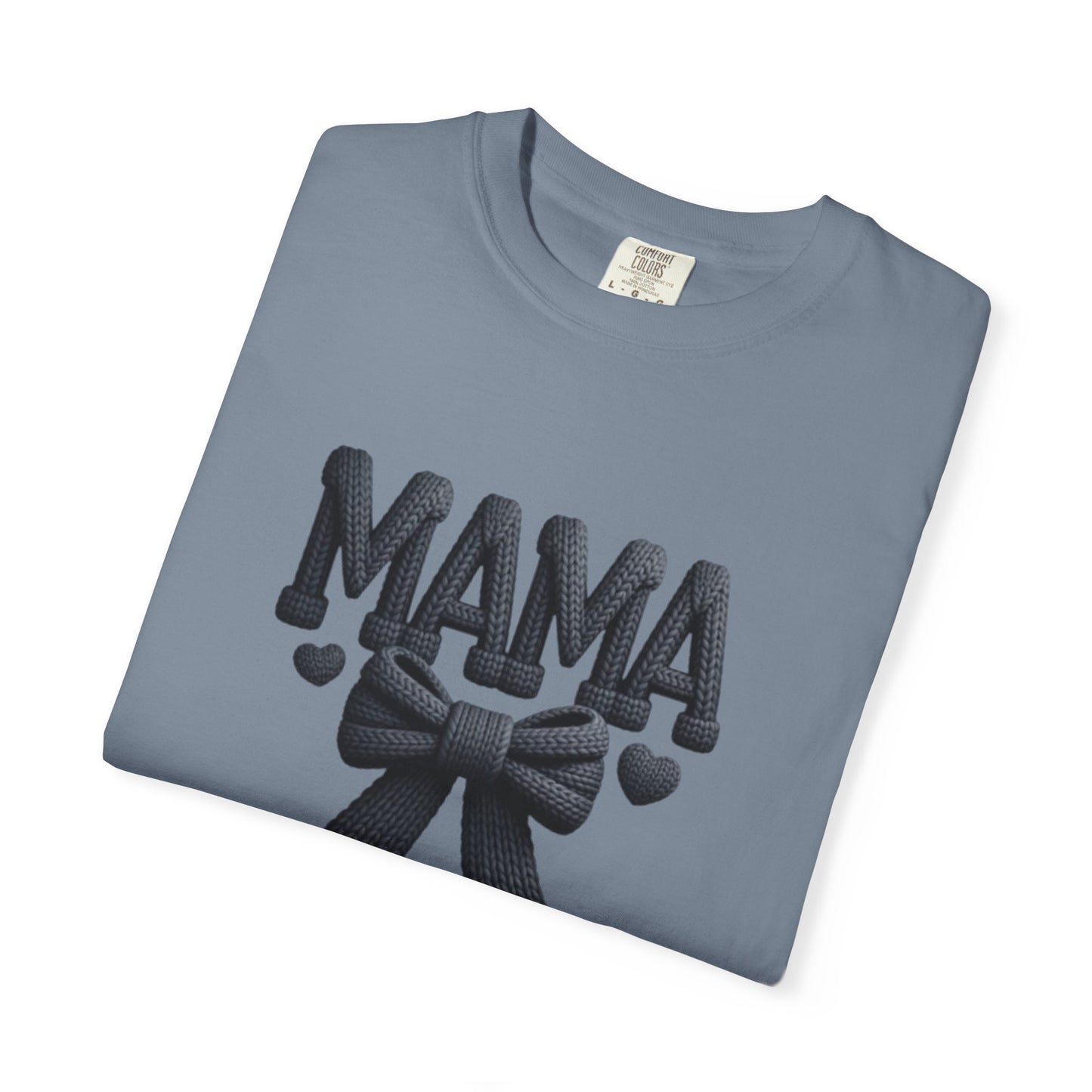 Mama Faux Quilted Design Comfort Colors T-shirt