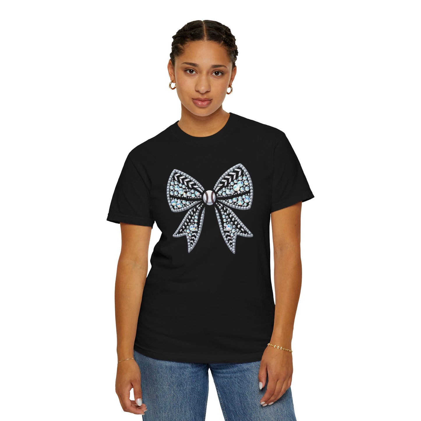 Rhinestone Baseball T-shirt