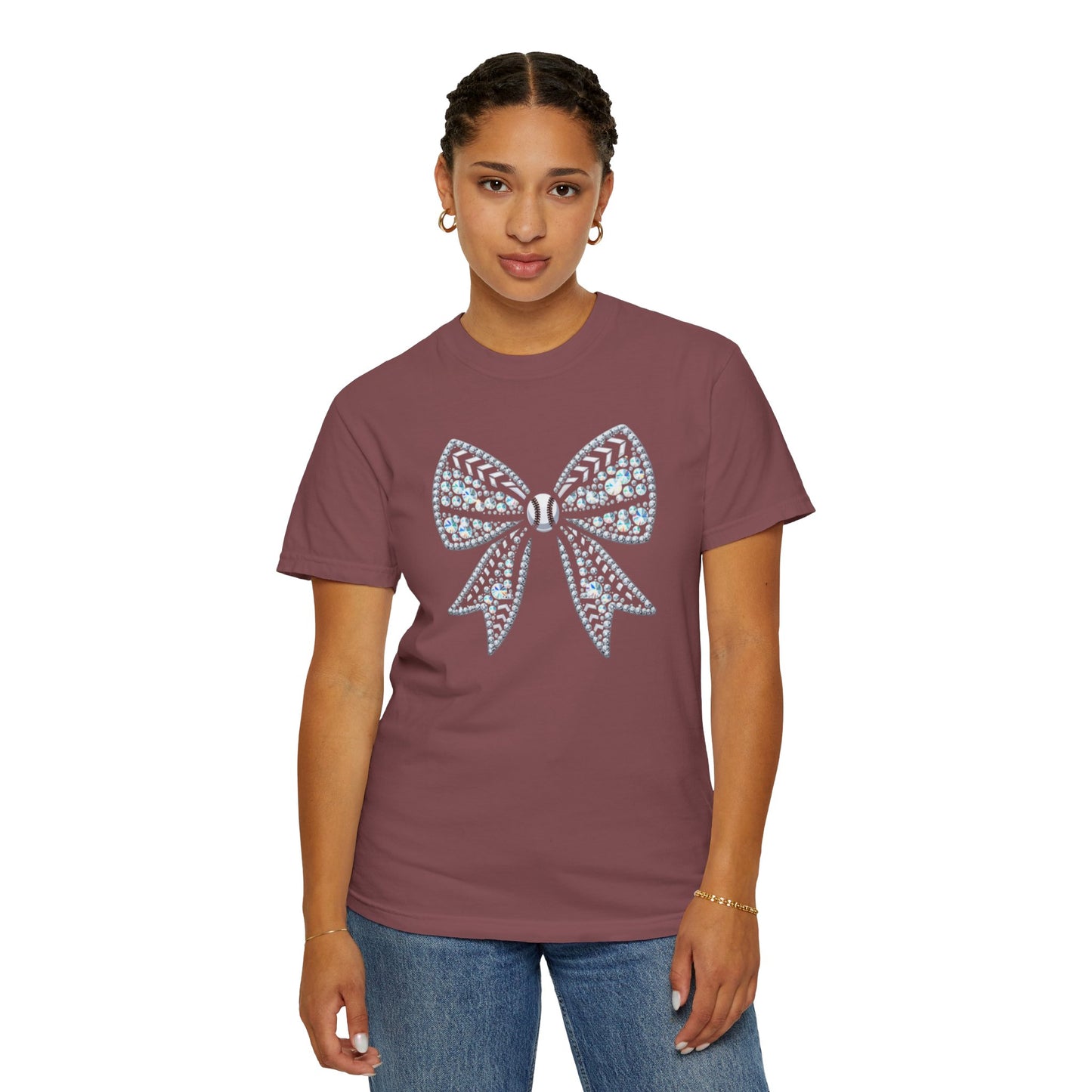 Rhinestone Baseball T-shirt