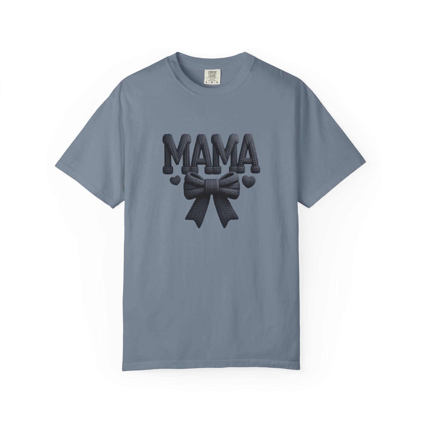 Mama Faux Quilted Design Comfort Colors T-shirt