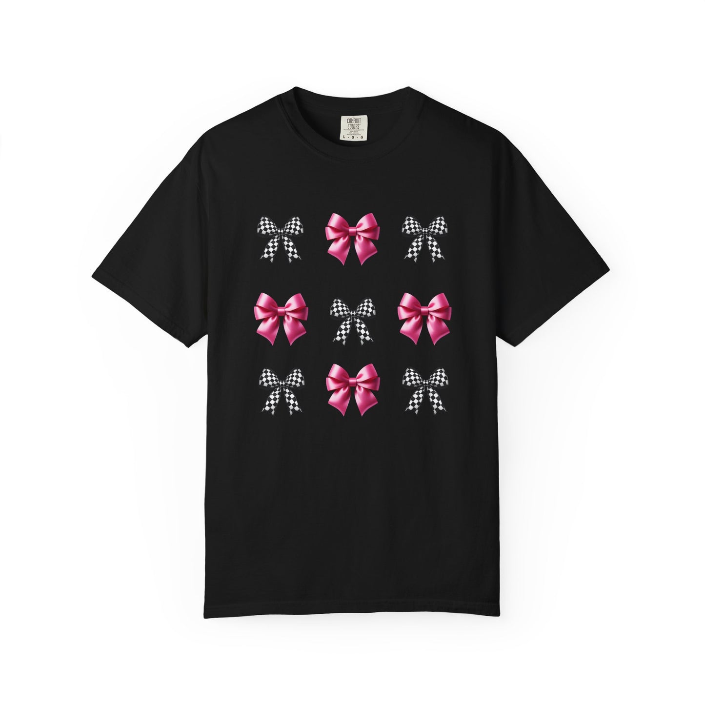 Checkered Bow T-shirt