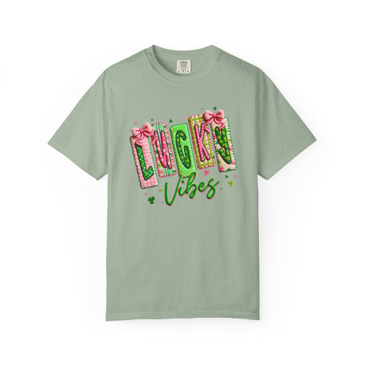 Lucky Vibes Comfort Colors T-shirt
