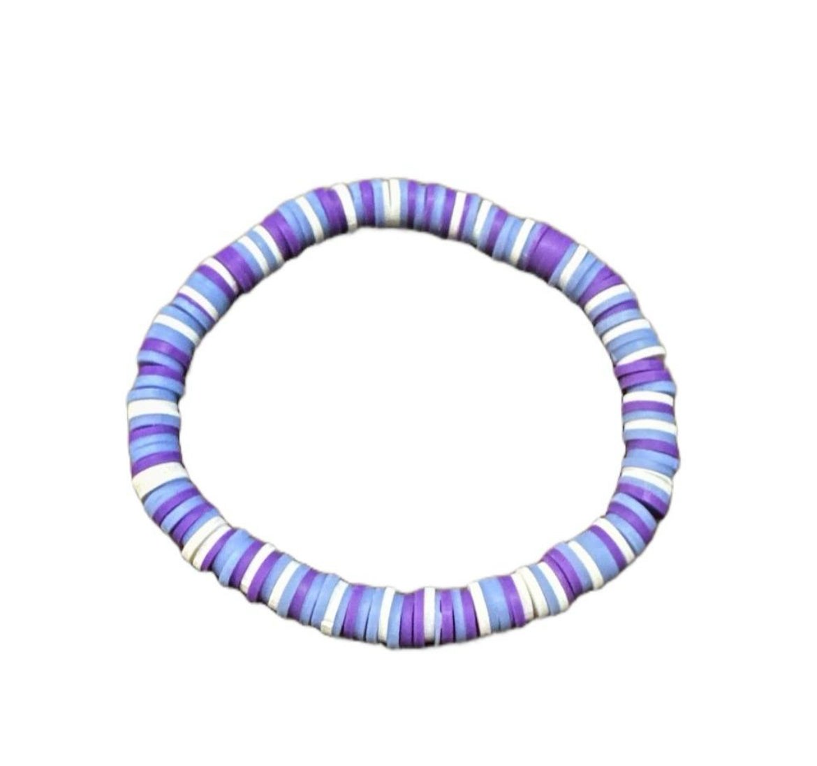 Purple Confetti Bracelet