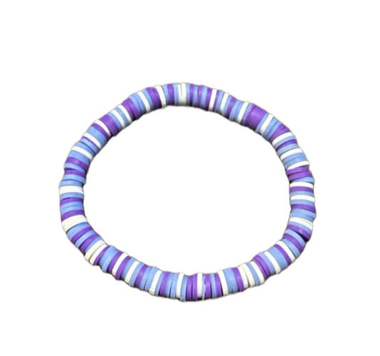 Purple Confetti Bracelet