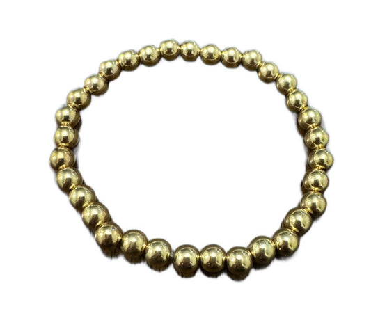 Gold Bead Bracelet