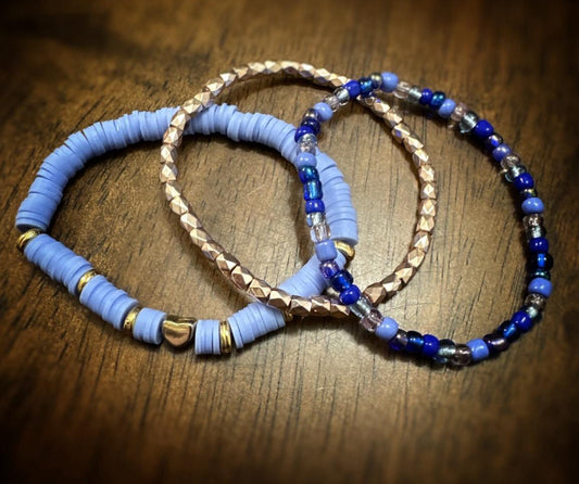Lavender Bracelet Set