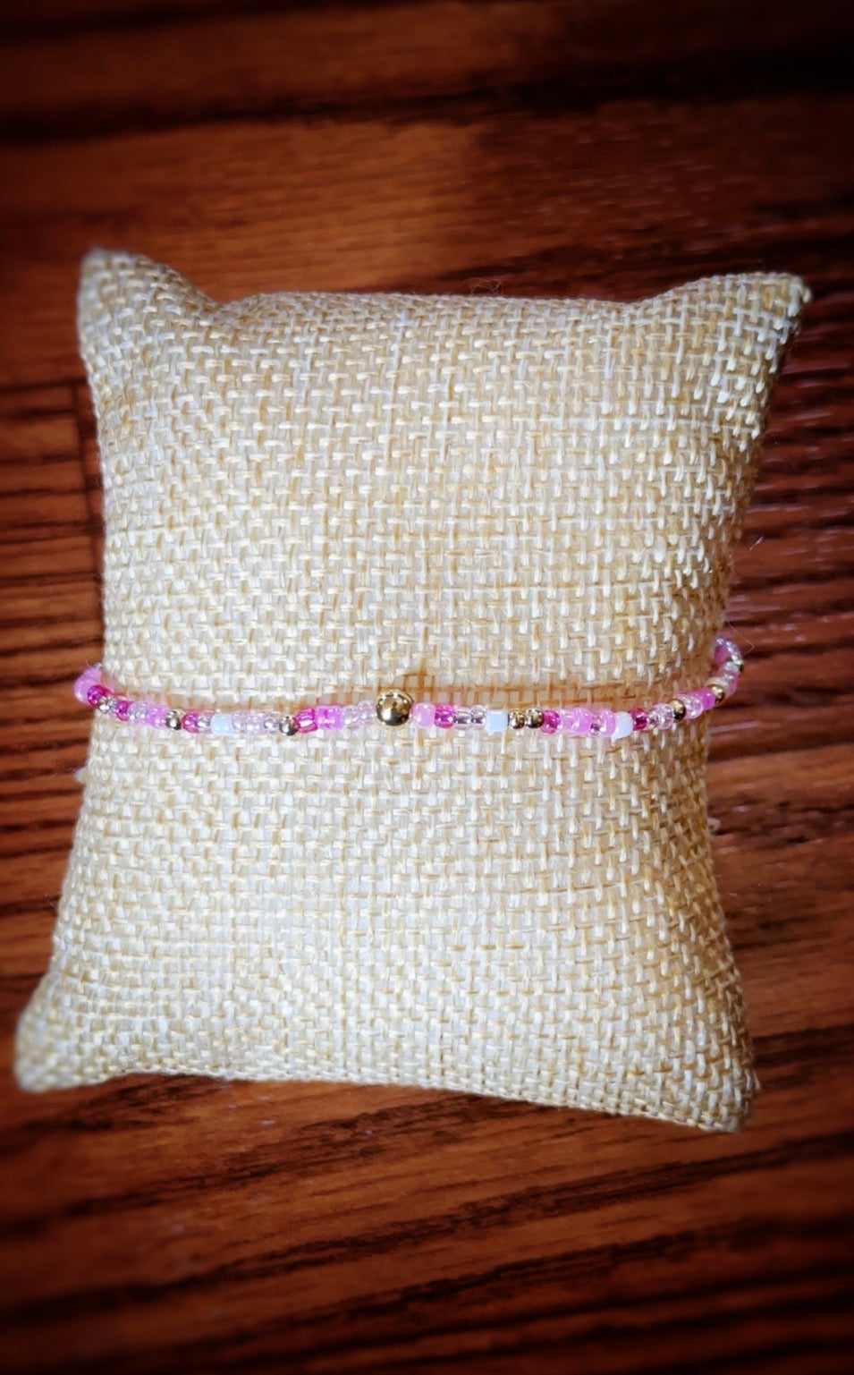 Mystic Pink Barn Owl Bracelet