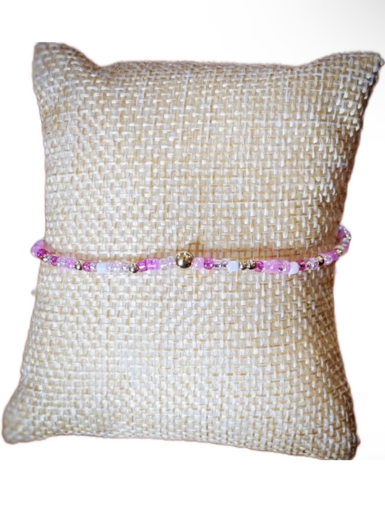 Mystic Pink Barn Owl Bracelet